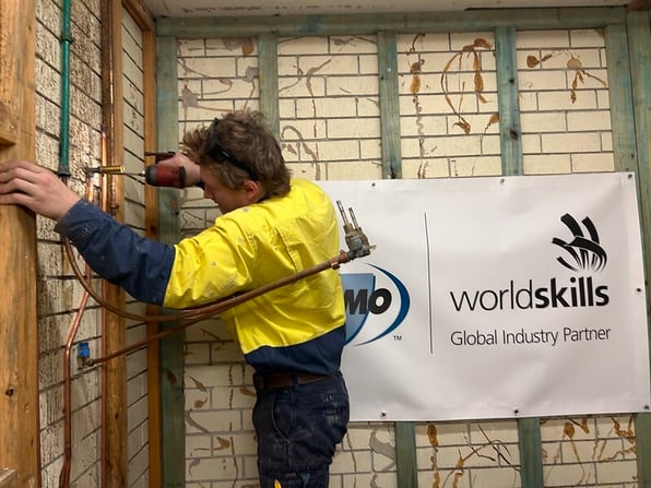 Picture of WorldSkills 2025 Plumbing & Heating Compeition and IWSH Plumbing Champions