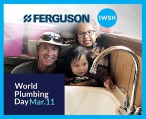 Ferguson World Plumbing Day graphic
