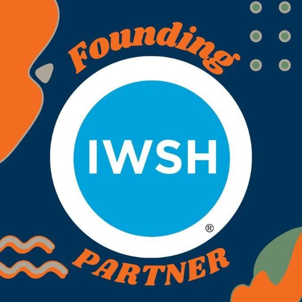 Graphic celebrating IWSH as a founding partner of WiPP