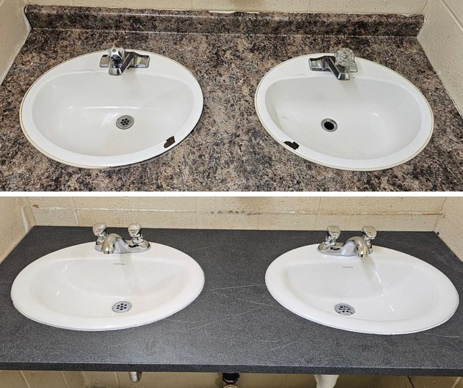 IWSH Walpole Island Before and After